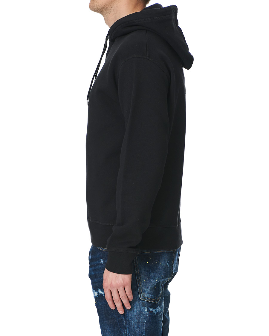 Herre | Trøjer | Dsquared2 | Mini D2 Leaf Hoodie Black