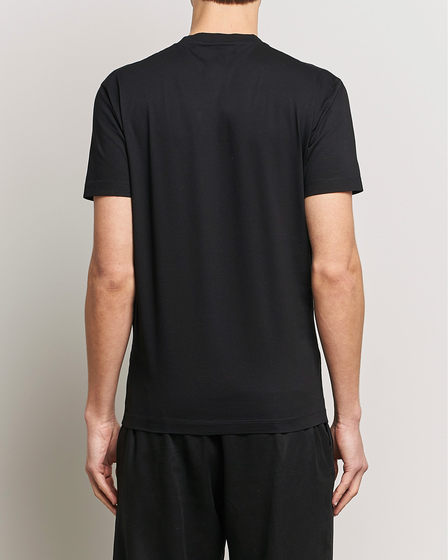 Herre | T-Shirts | Dsquared2 | Icon Small Logo Crew Neck T-Shirt Black