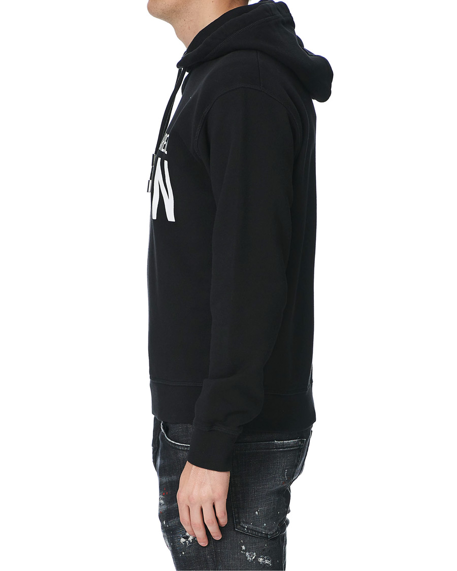 Herre | Trøjer | Dsquared2 | Icon Logo Hoodie Black