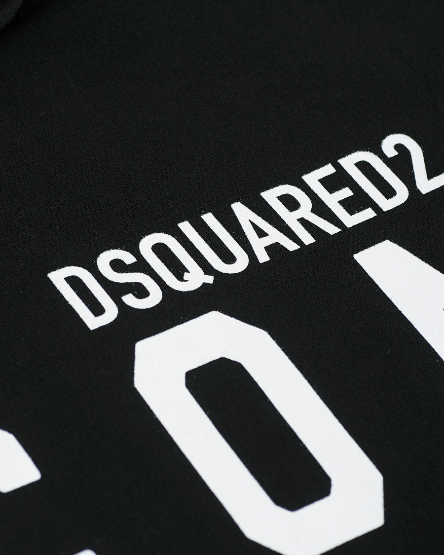 Herre | Trøjer | Dsquared2 | Icon Logo Hoodie Black