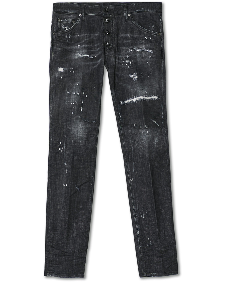 Herre | Jeans | Dsquared2 | Icon Skater Jeans Black Wash