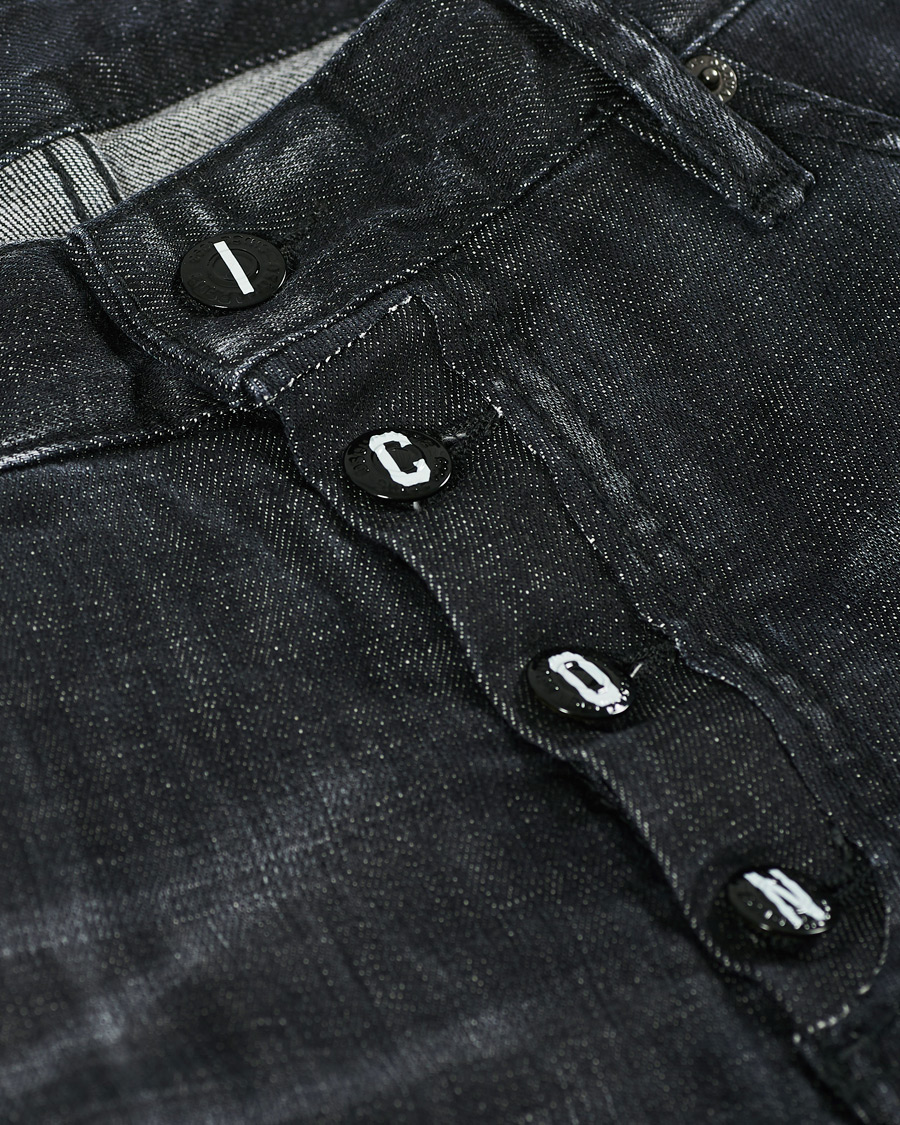 Herre | Jeans | Dsquared2 | Icon Skater Jeans Black Wash