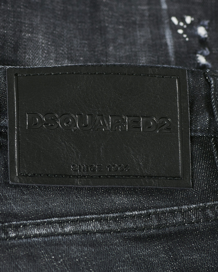 Herre | Jeans | Dsquared2 | Icon Skater Jeans Black Wash