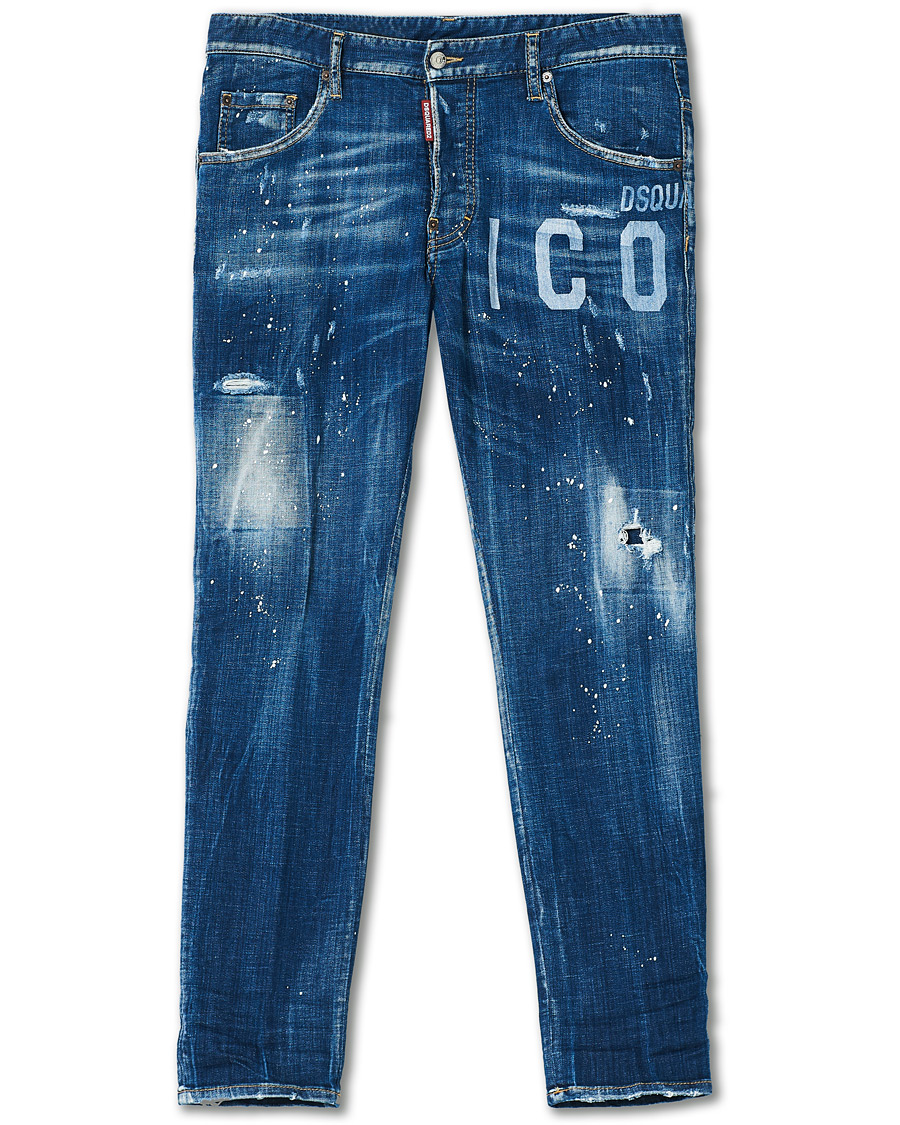 Herre | Jeans | Dsquared2 | Icon Skater Jeans Blue Wash