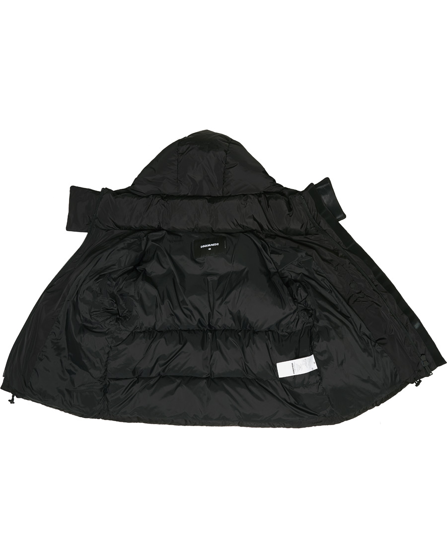 Dsquared2 Kenny Puffer Jacket Black - CareOfCarl.dk