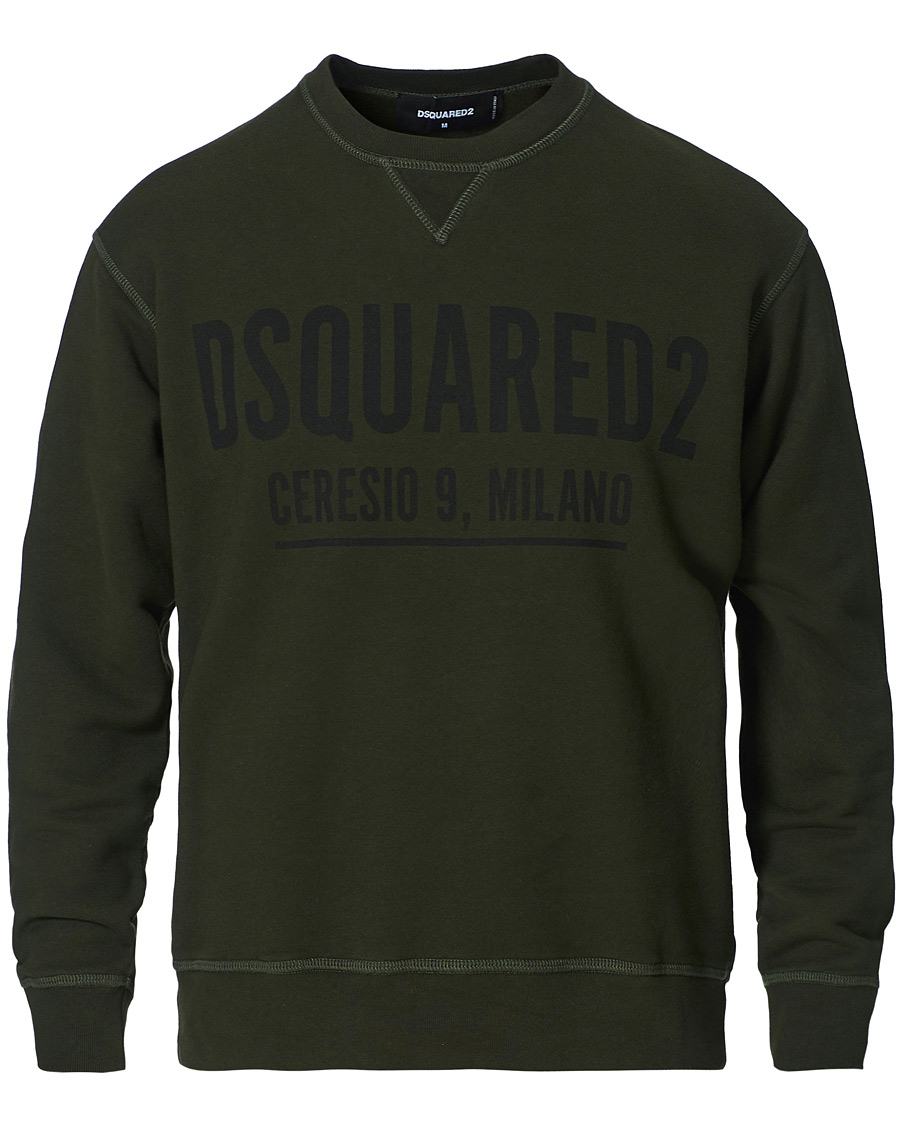 Herre | Trøjer | Dsquared2 | Cool Fit Ceresio 9 Sweatshirt Green