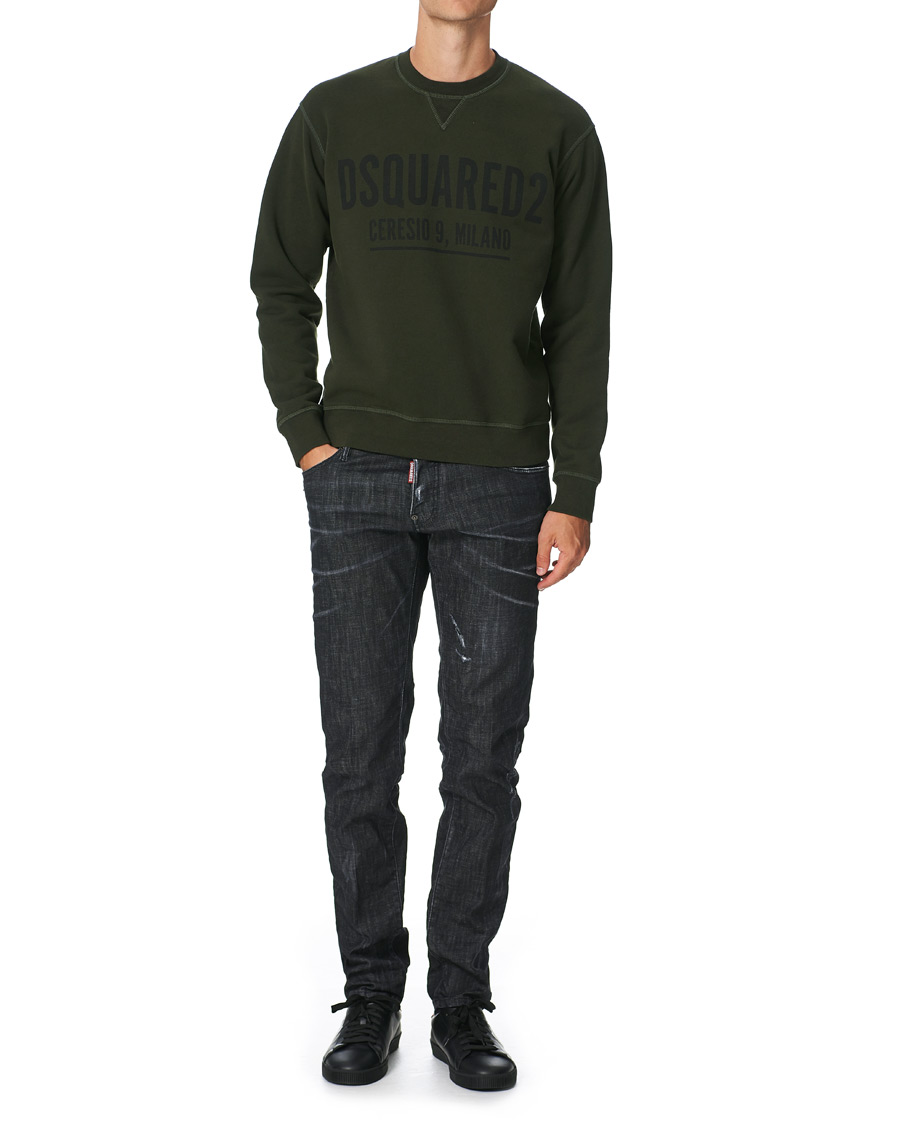 Herre | Trøjer | Dsquared2 | Cool Fit Ceresio 9 Sweatshirt Green