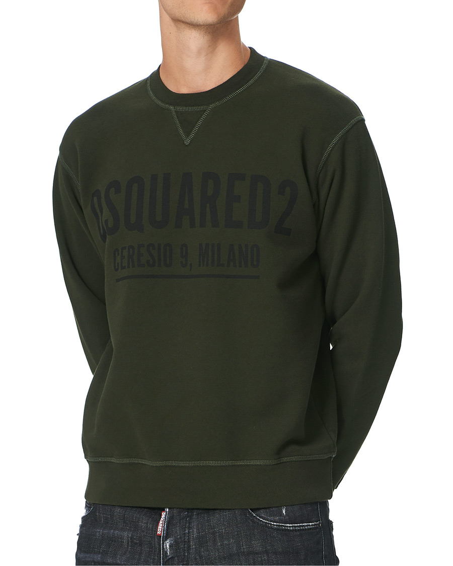 Herre | Trøjer | Dsquared2 | Cool Fit Ceresio 9 Sweatshirt Green