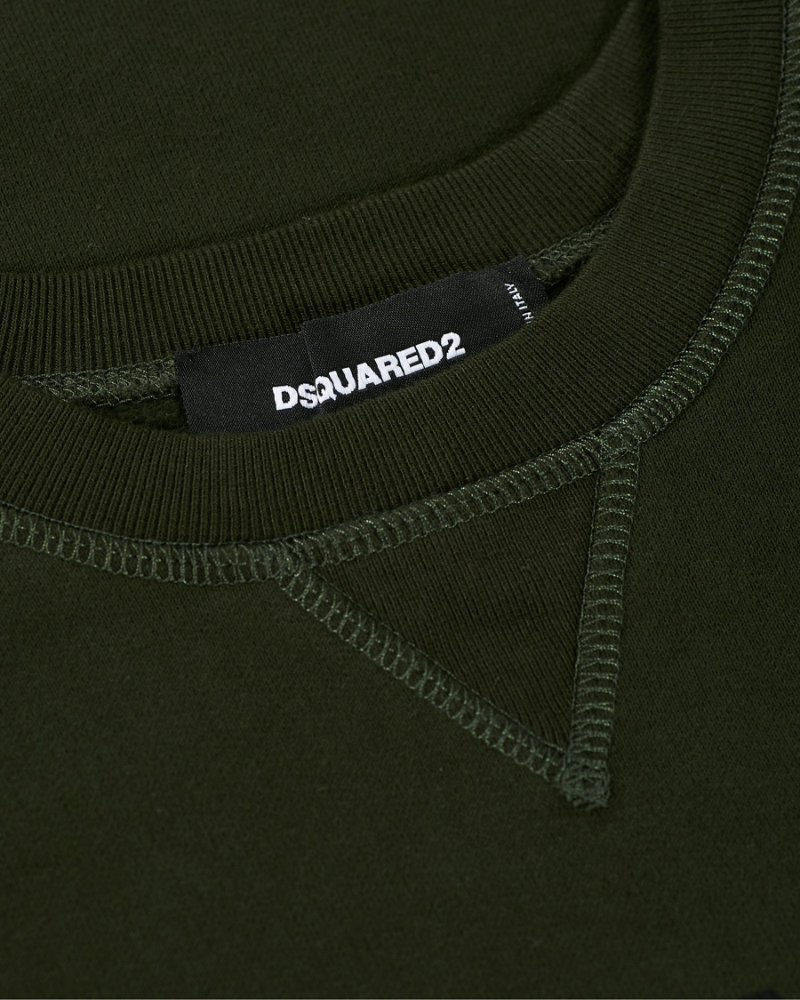 Herre | Trøjer | Dsquared2 | Cool Fit Ceresio 9 Sweatshirt Green