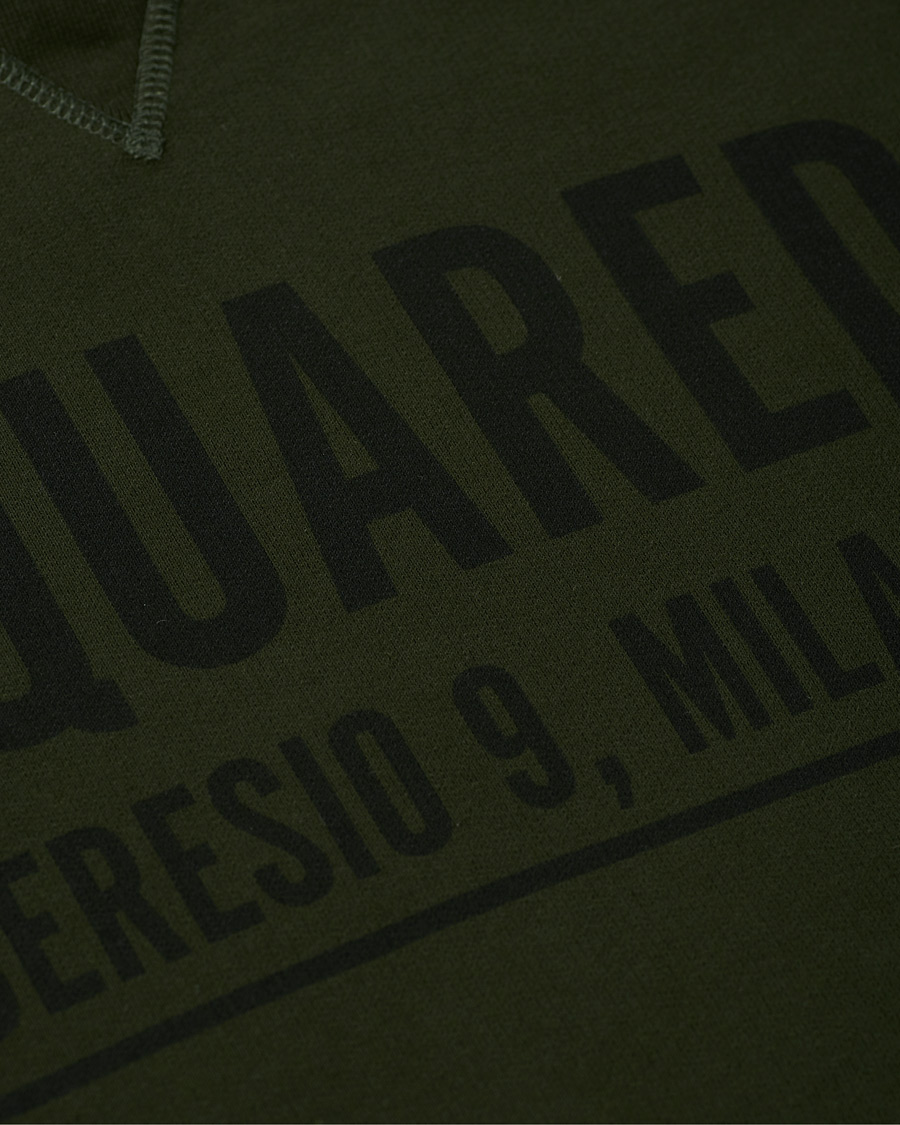 Herre | Trøjer | Dsquared2 | Cool Fit Ceresio 9 Sweatshirt Green