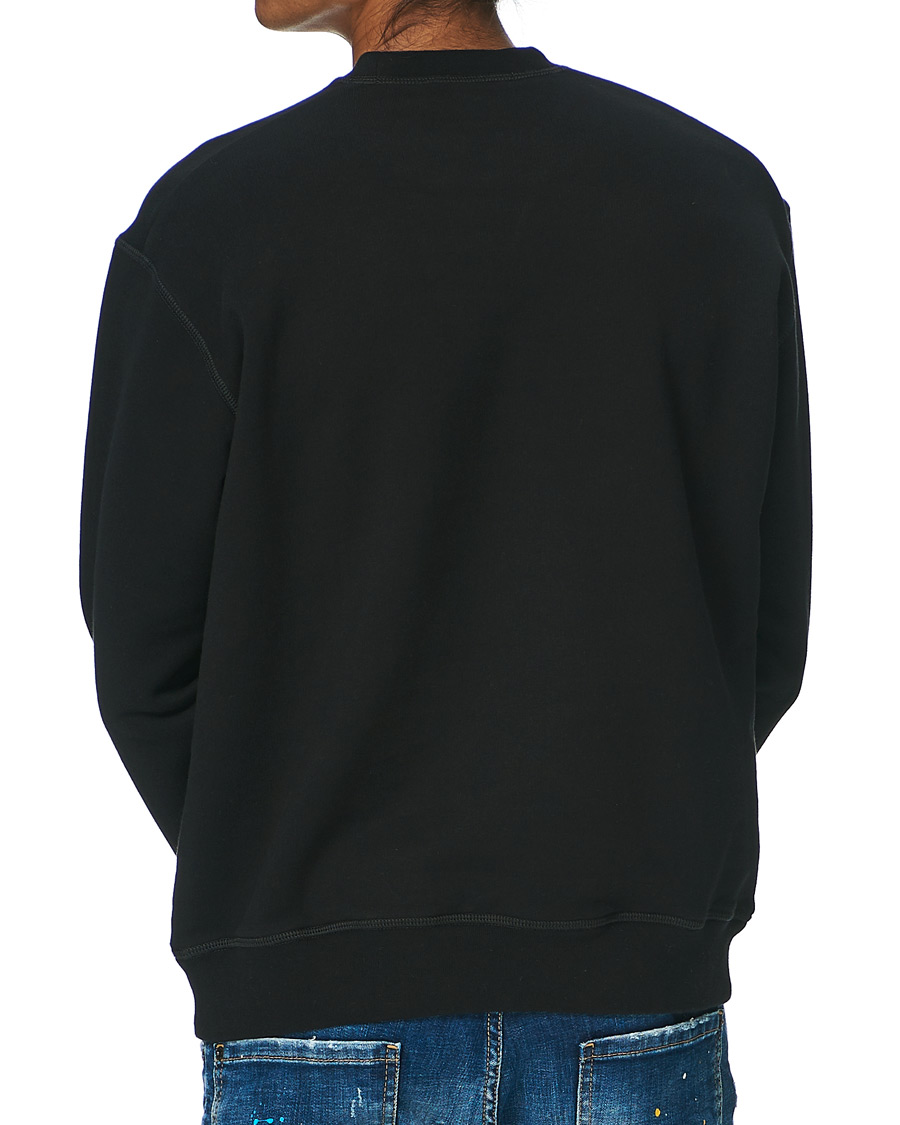 Herre | Trøjer | Dsquared2 | Cool Fit Icon Vert Sweatshirt Black