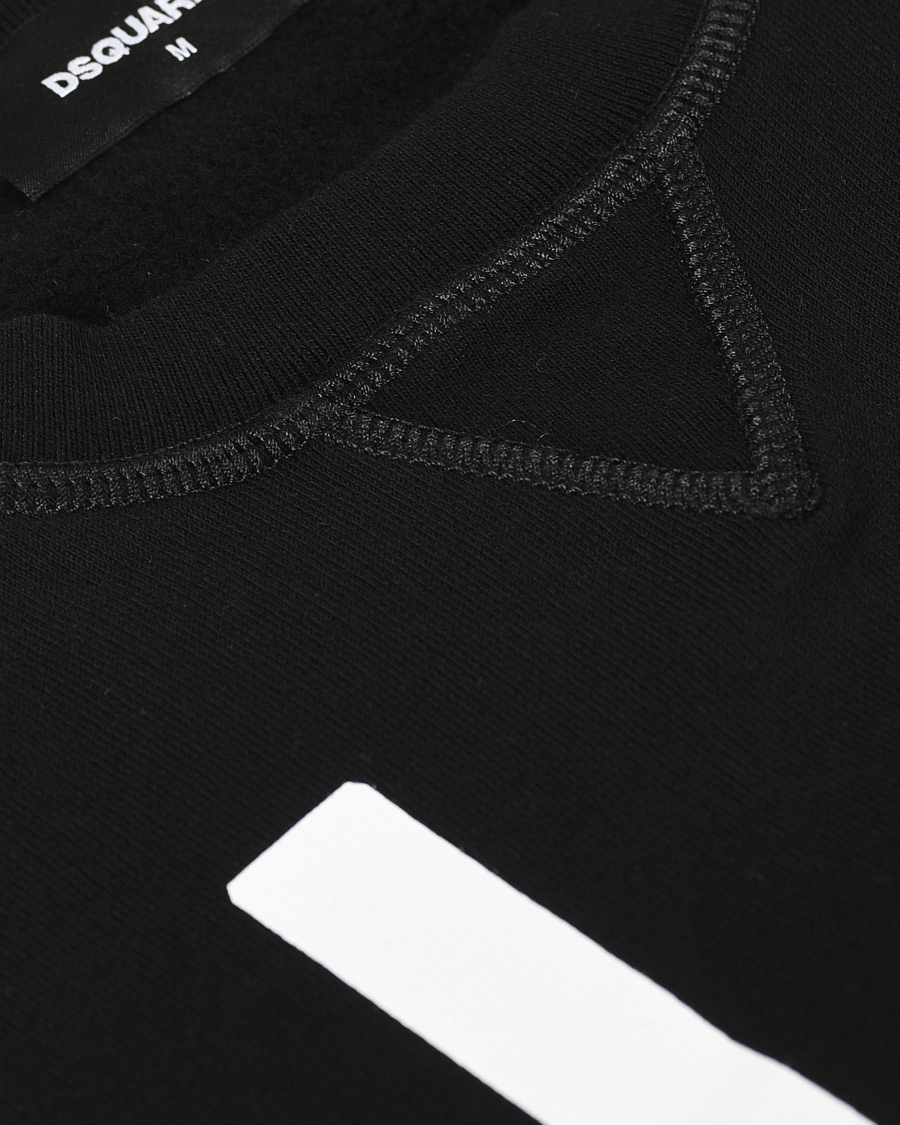 Herre | Trøjer | Dsquared2 | Cool Fit Icon Vert Sweatshirt Black