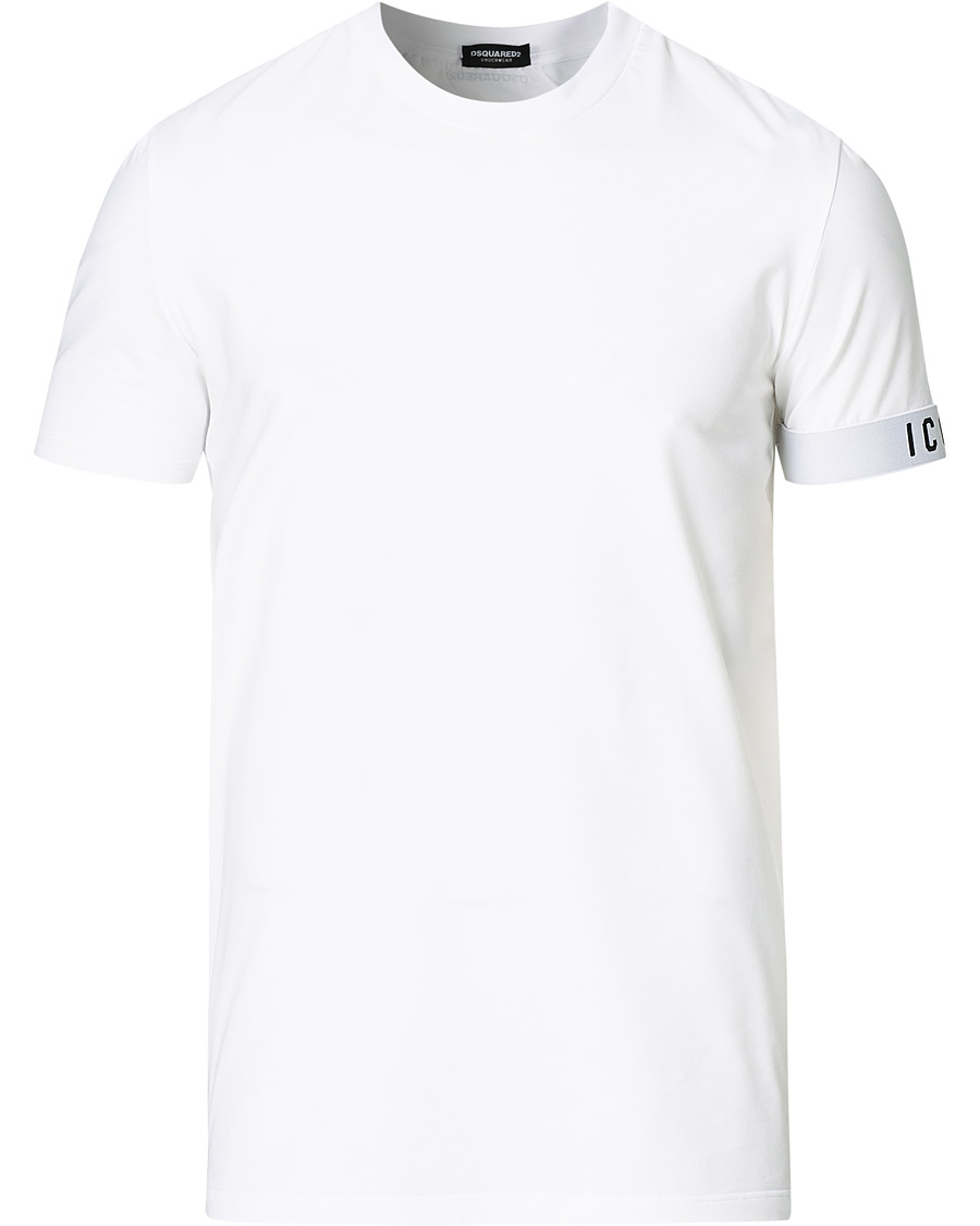 Herre | T-Shirts | Dsquared2 | Icon Basic Tee White