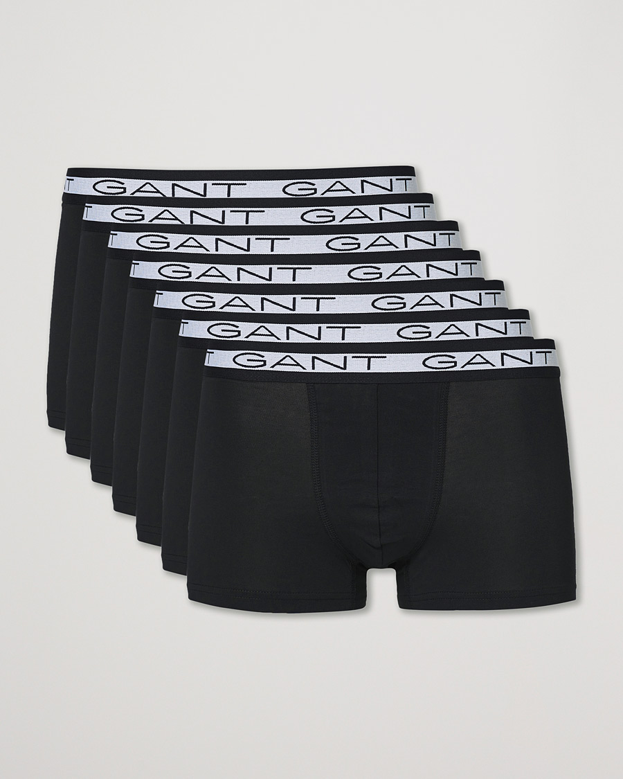 Herre | Undertøj | GANT | 7-Pack Trunks Black