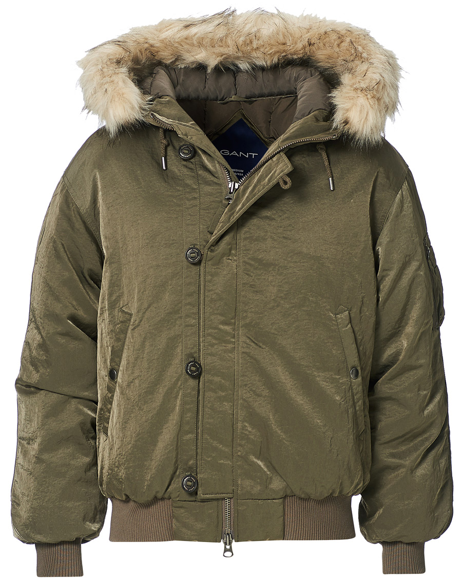 Herre | Jakker | GANT | Arctic Bomber Jacket Racing Green