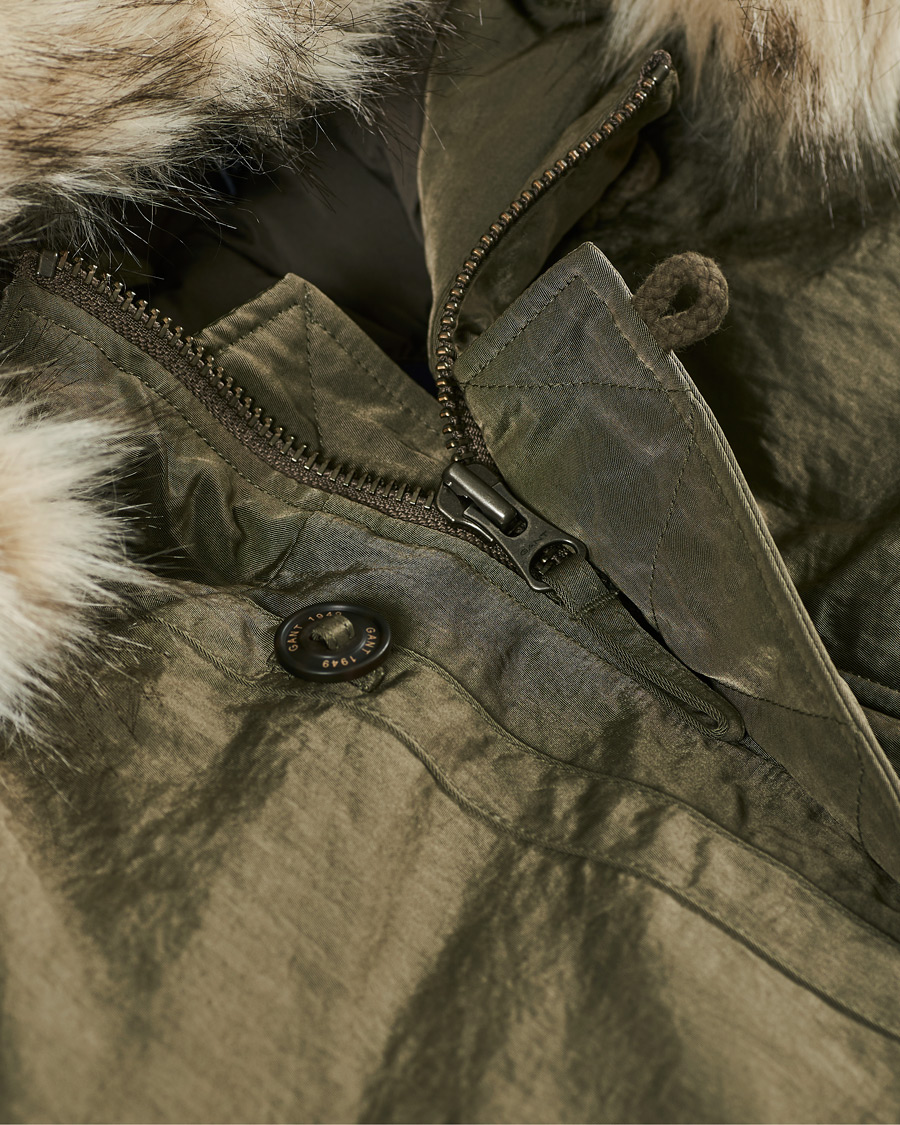 Herre | Jakker | GANT | Arctic Bomber Jacket Racing Green