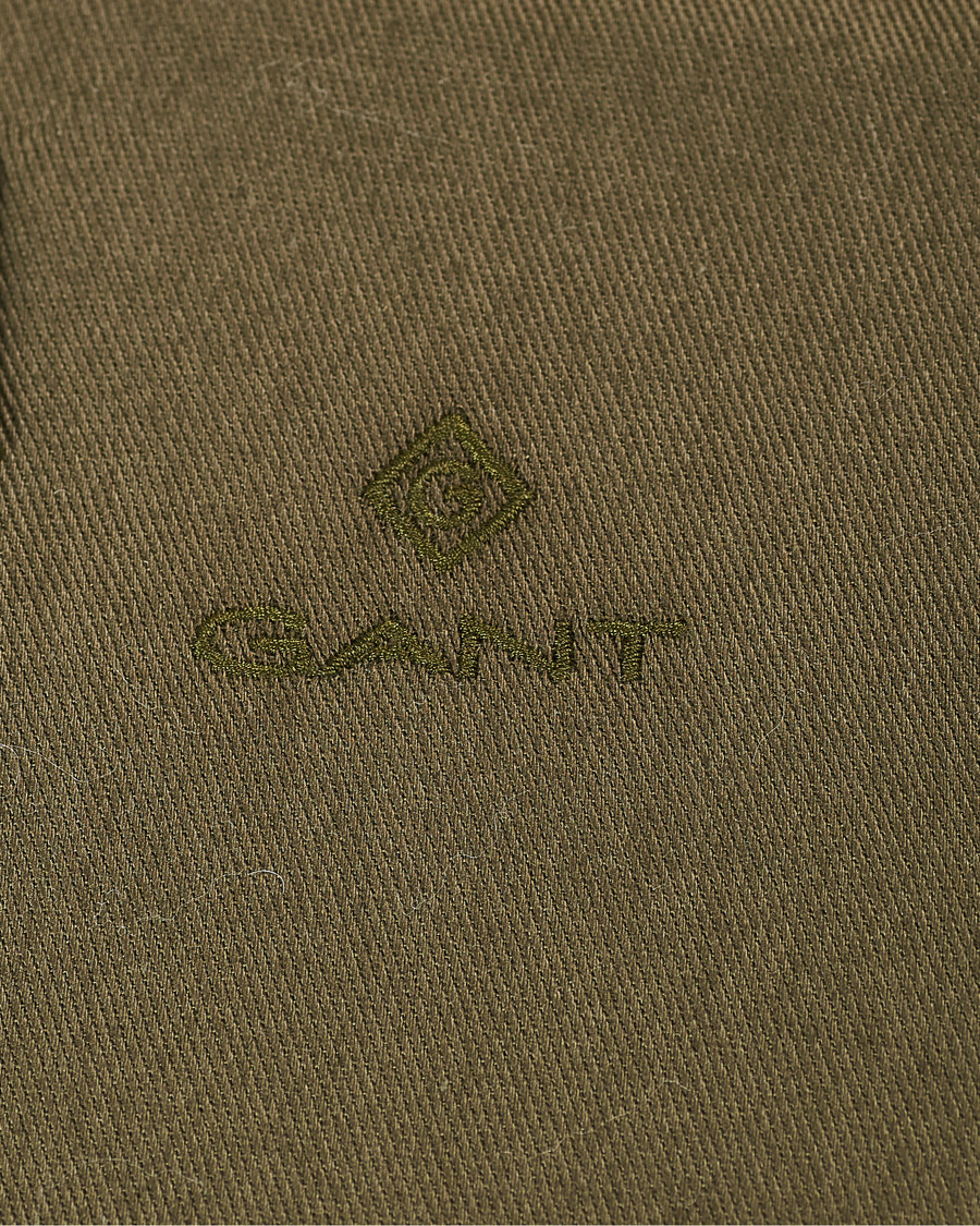 Herre | Trøjer | GANT | Fleece Full Zip Jacket Cream