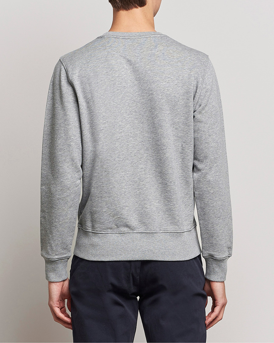 Herre | Trøjer | GANT | Original Crew Neck Sweatshirt Grey Melange