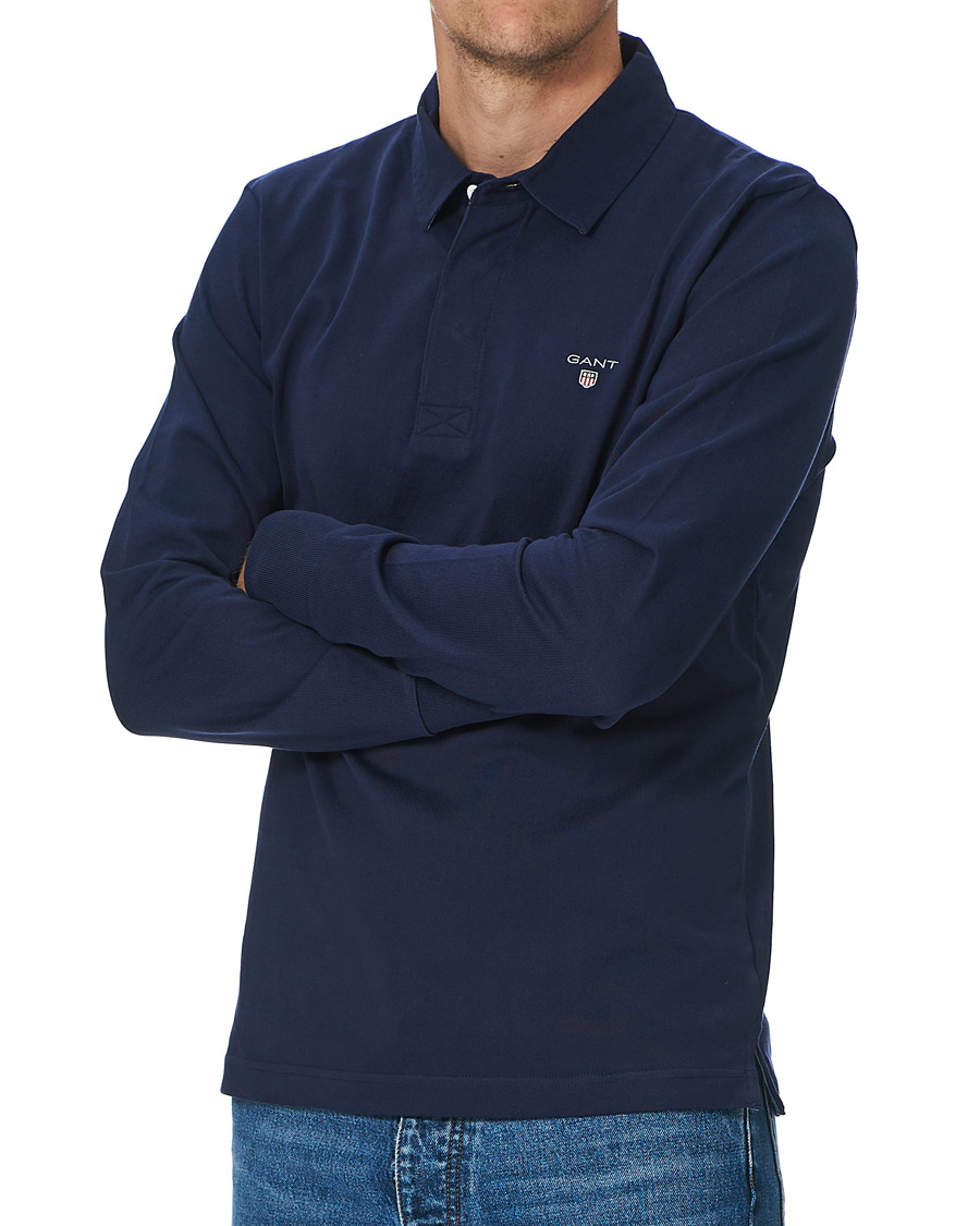 Herre | Trøjer | GANT | Original Heavy Rugger Evening Blue