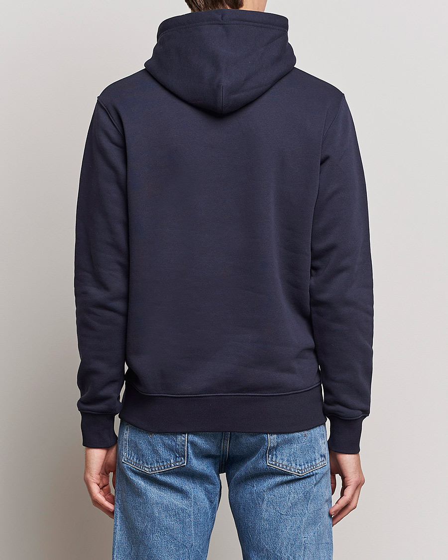 Herre | Trøjer | GANT | Original Shield Logo Hoodie Evening Blue