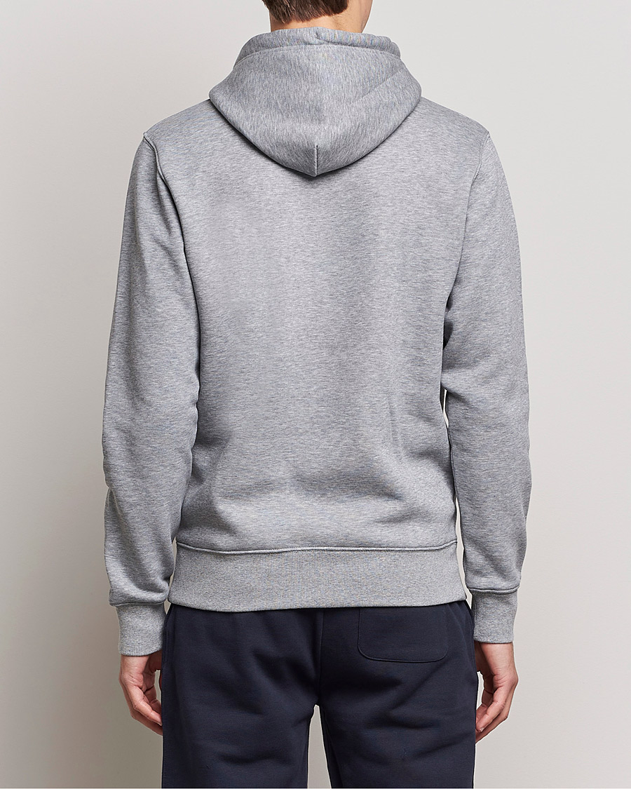 Herre | Trøjer | GANT | Original Shield Logo Hoodie Grey Melange