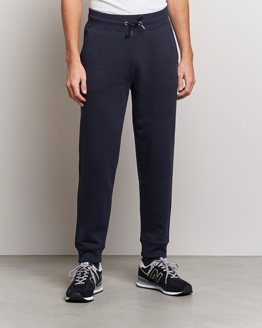 Herre | Bukser | GANT | Original Sweatpants Evening Blue