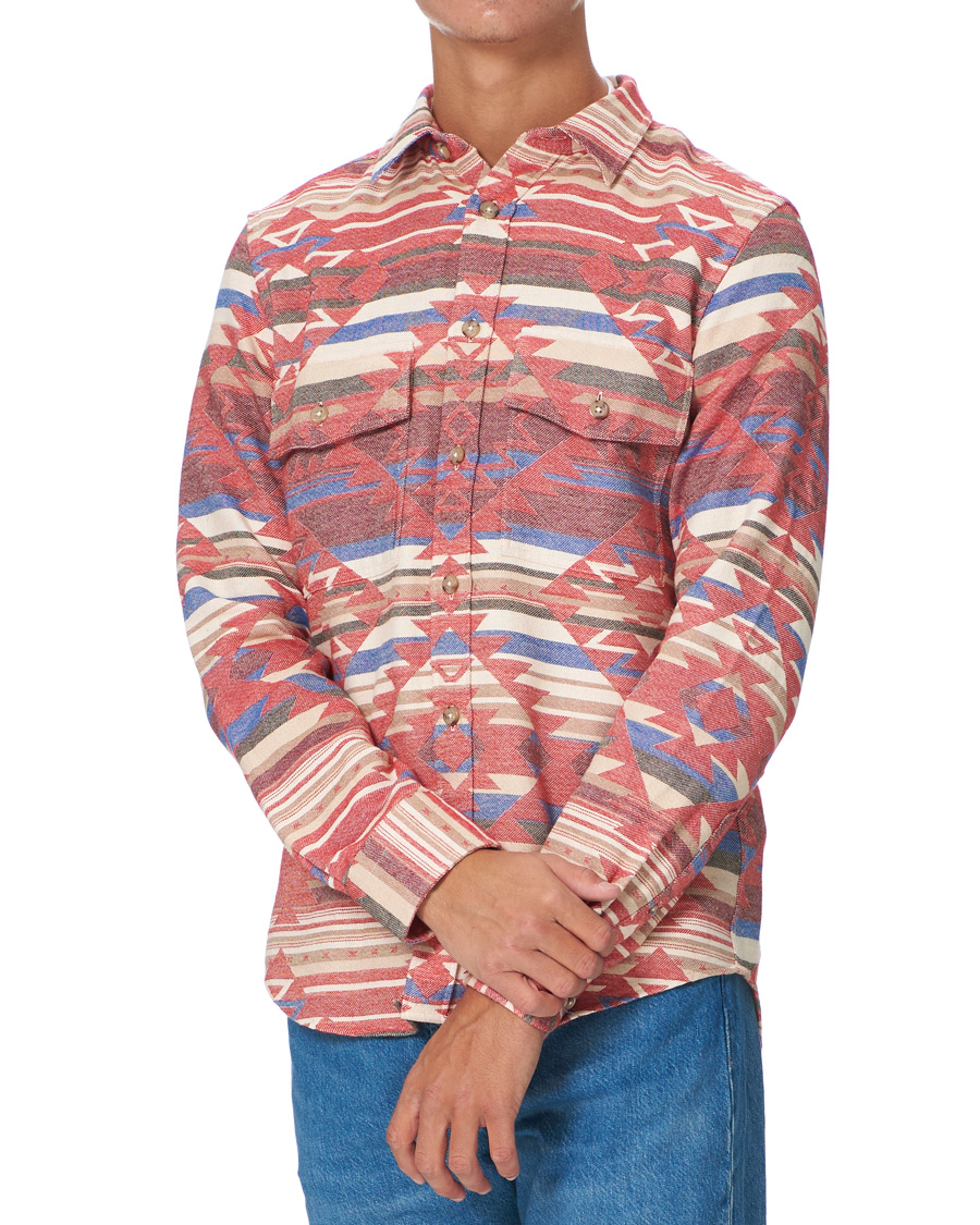 Herre | Skjorter | GANT | Regular Fit Geometric Jacquard Shirt Multi