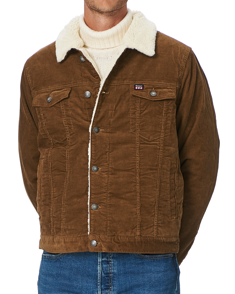 Herre | Jakker | GANT | The Corduroy Jacket Butternut