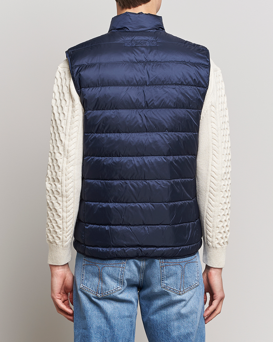 Herre | Veste | GANT | The Light Down Gilet Evening Blue