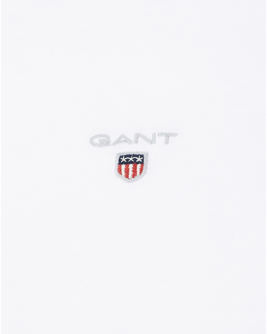 Herre | T-Shirts | GANT | The Original Long Sleeve Tee White