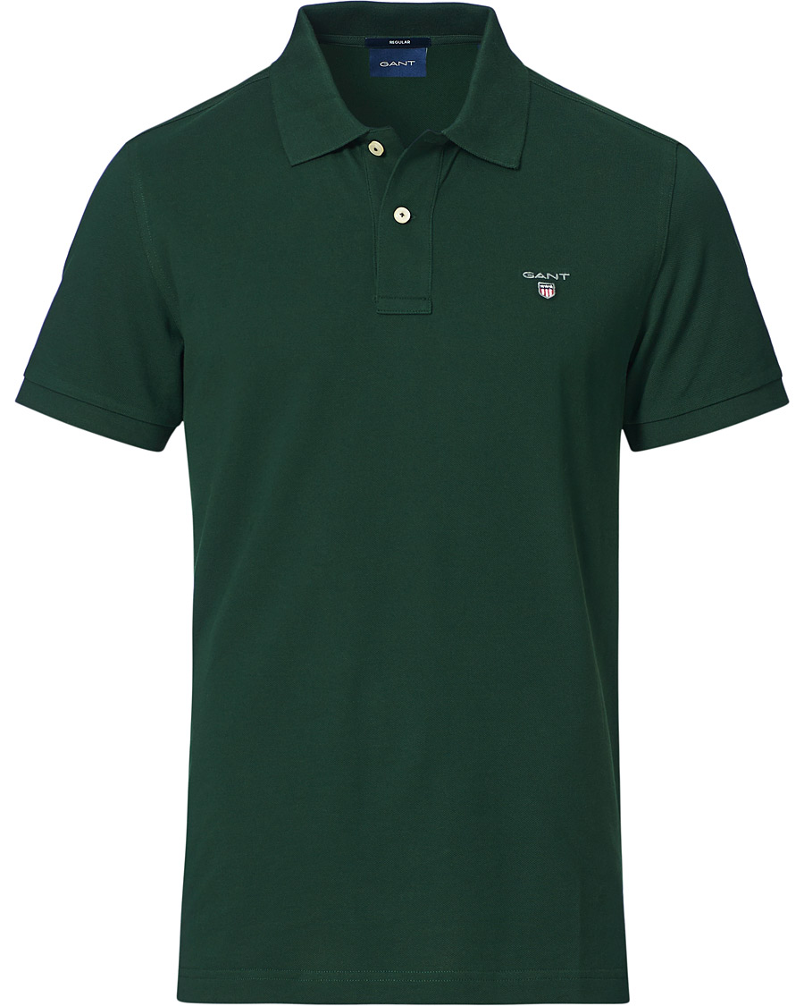 Herre | Polotrøjer | GANT | The Original Polo Tartan Green