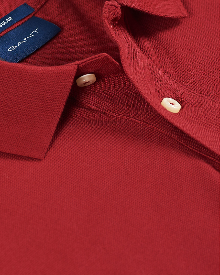 Herre | Polotrøjer | GANT | The Original Polo Mahogany Red