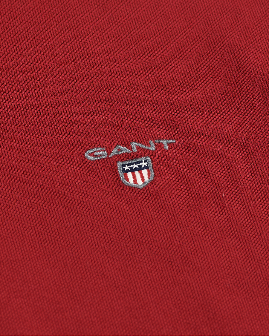 Herre | Polotrøjer | GANT | The Original Polo Mahogany Red