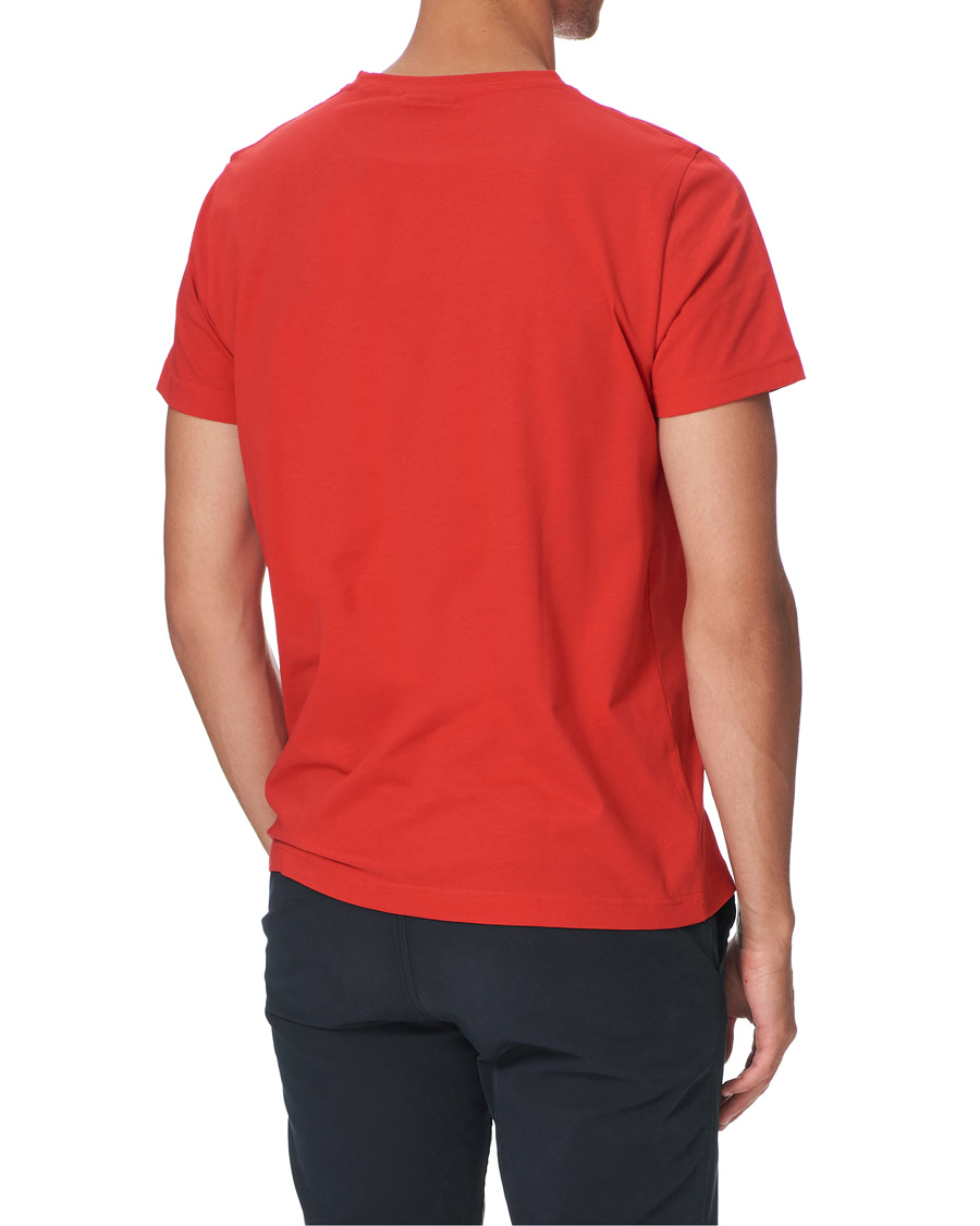 Herre | T-Shirts | GANT | The Original Tee Bright Red