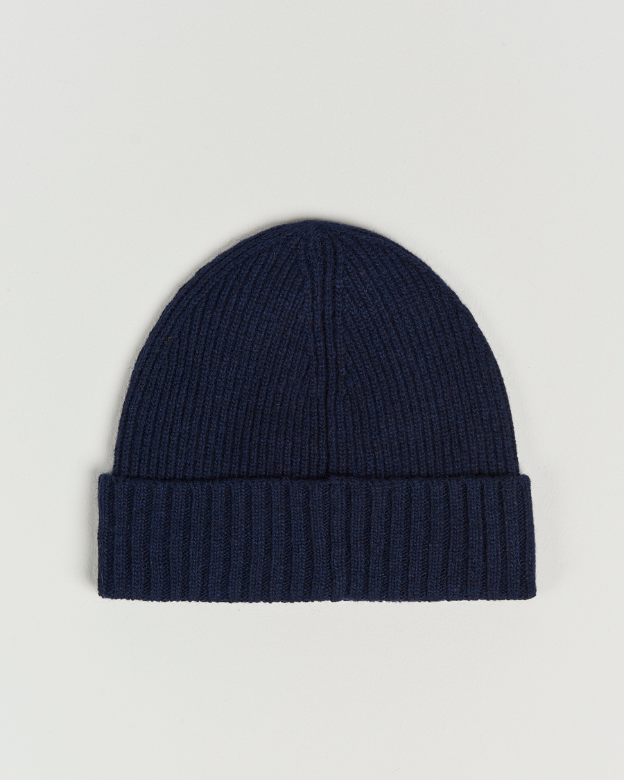 Herre | GANT Wool Lined Beanie Marine | GANT | Wool Lined Beanie Marine