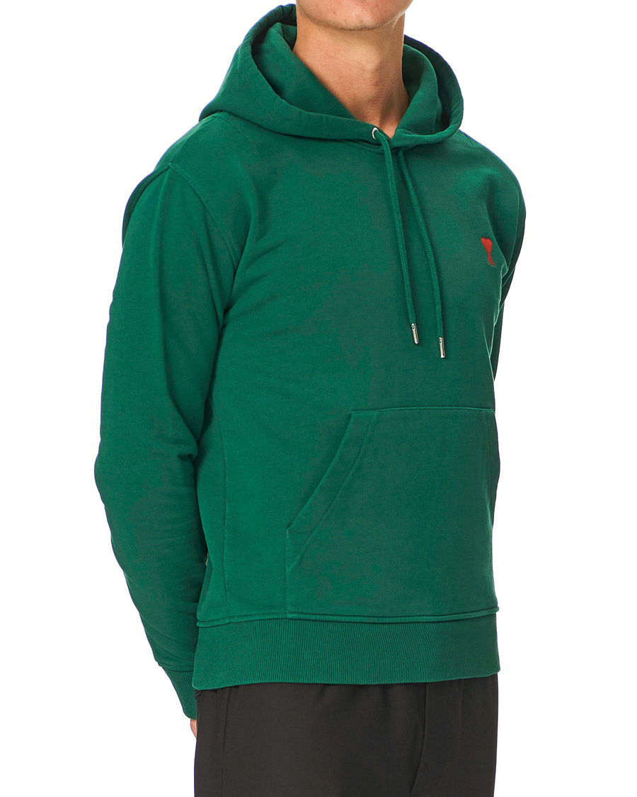 Herre | Trøjer | AMI | Heart Logo Hoodie Green