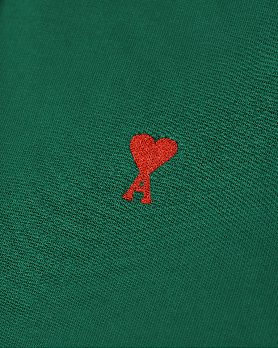 Herre | Trøjer | AMI | Heart Logo Hoodie Green