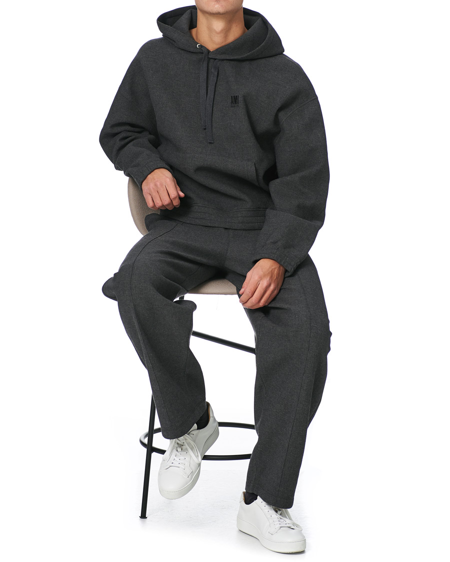 Herre | Bukser | AMI | Oversize Joggers Dark Grey Melange