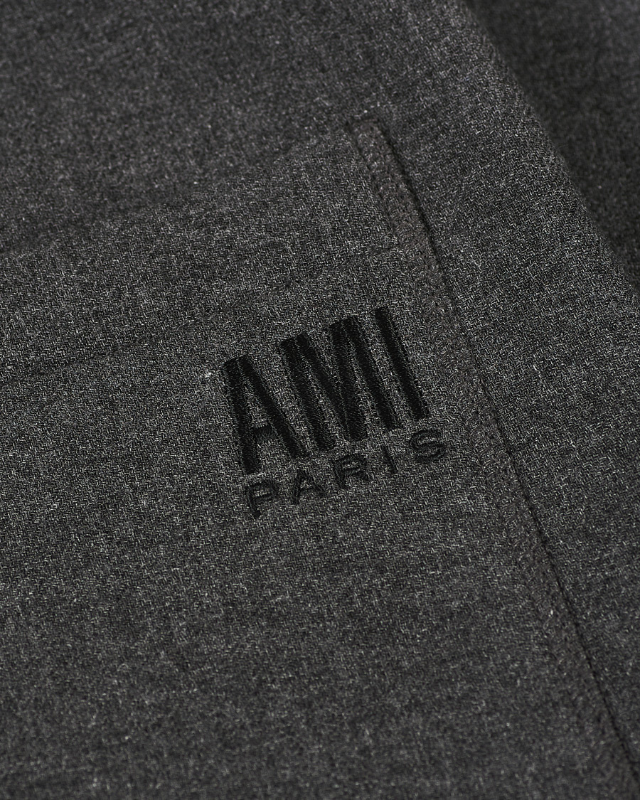 Herre | Bukser | AMI | Oversize Joggers Dark Grey Melange