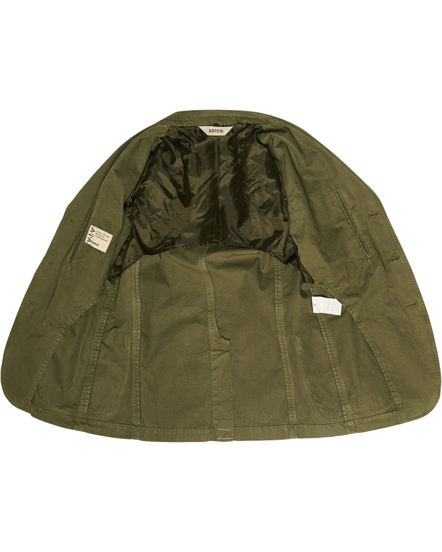Herre | Blazere & jakker | Aspesi | Murakami Garment Dyed Blazer Military
