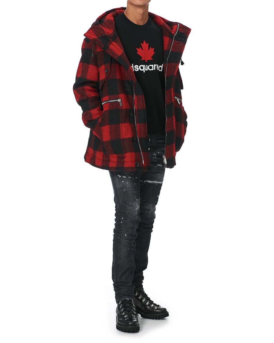 Herre | Dsquared2 Winter Boot Black Calf | Dsquared2 | Winter Boot Black Calf