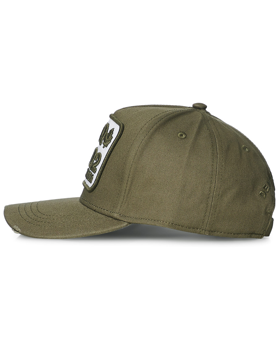 Herre | Dsquared2 Patch Baseball Cap Military | Dsquared2 | Patch Baseball Cap Military
