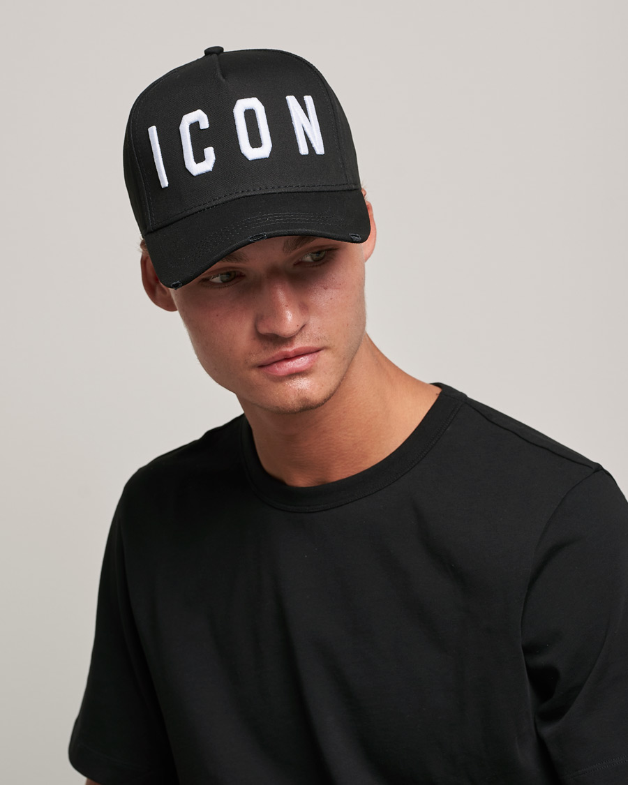 Herre | Kasketter | Dsquared2 | Icon Baseball Cap Black/White