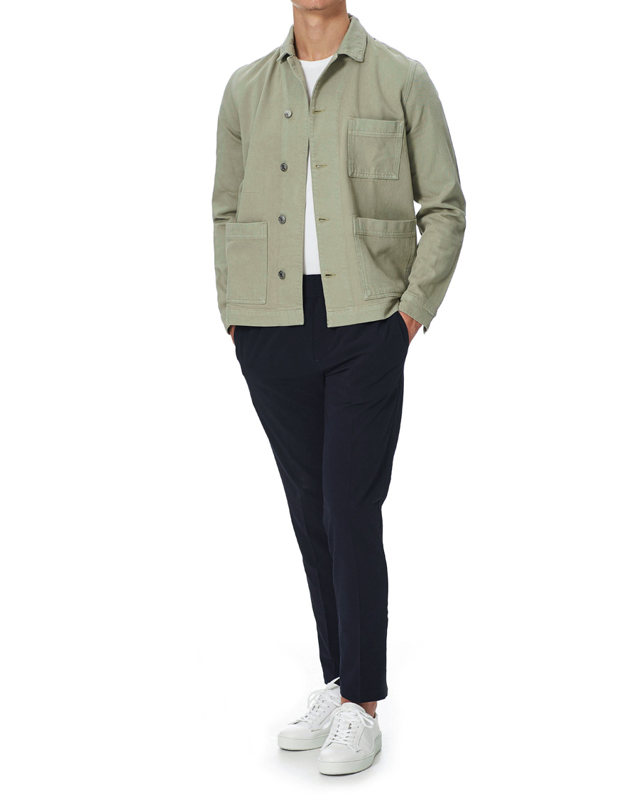 Herre | Skjorter | Samsøe Samsøe | Samsøe & Samsøe New Worker Jacket Seagrass