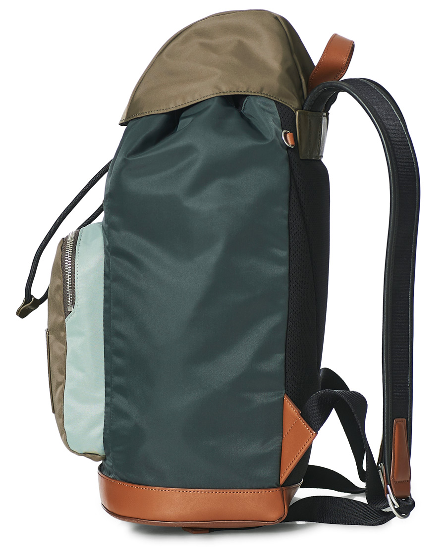 Herre | Paul Smith Nylon/Leather Backpack Black | Paul Smith | Nylon/Leather Backpack Black