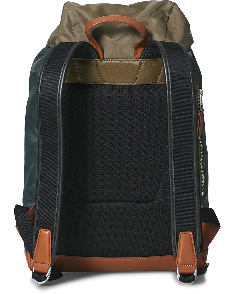 Herre | Paul Smith Nylon/Leather Backpack Black | Paul Smith | Nylon/Leather Backpack Black