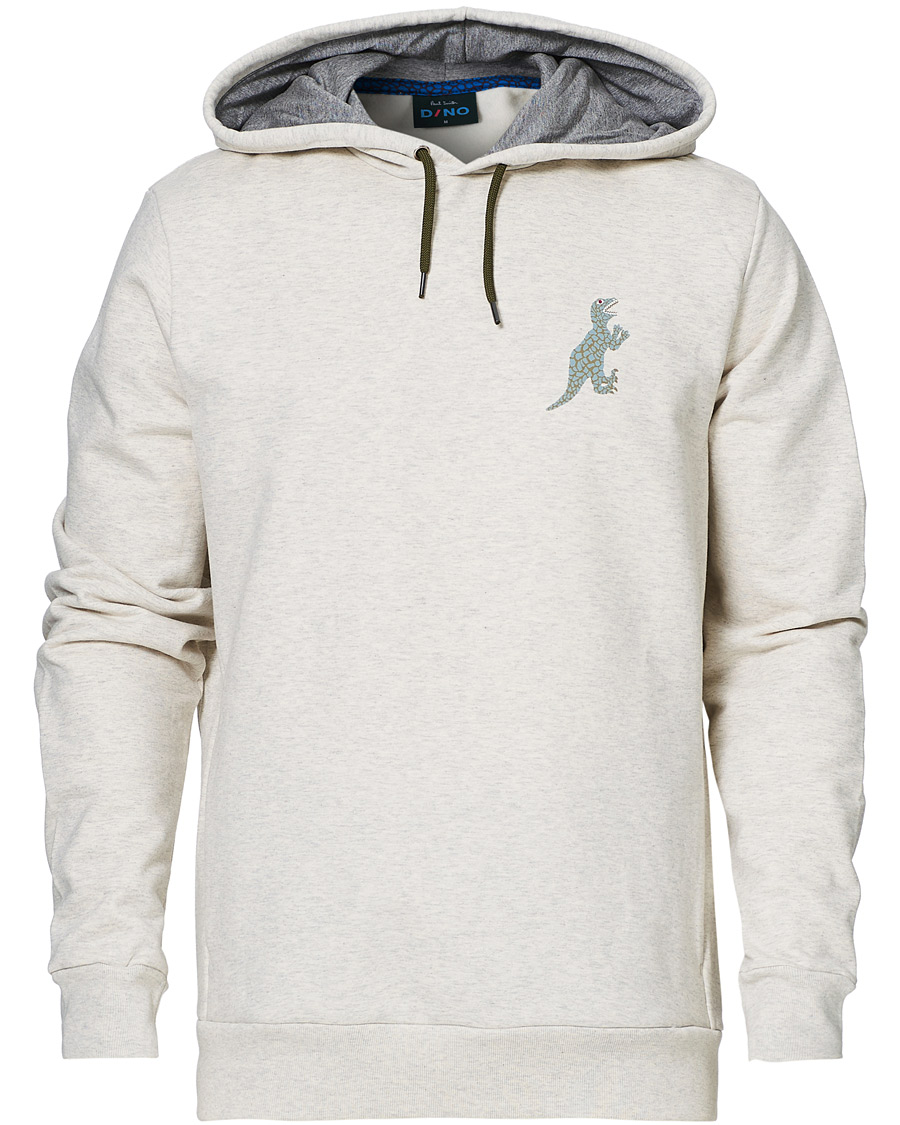 Herre | Trøjer | PS Paul Smith | Regular Fit Dino Hood White