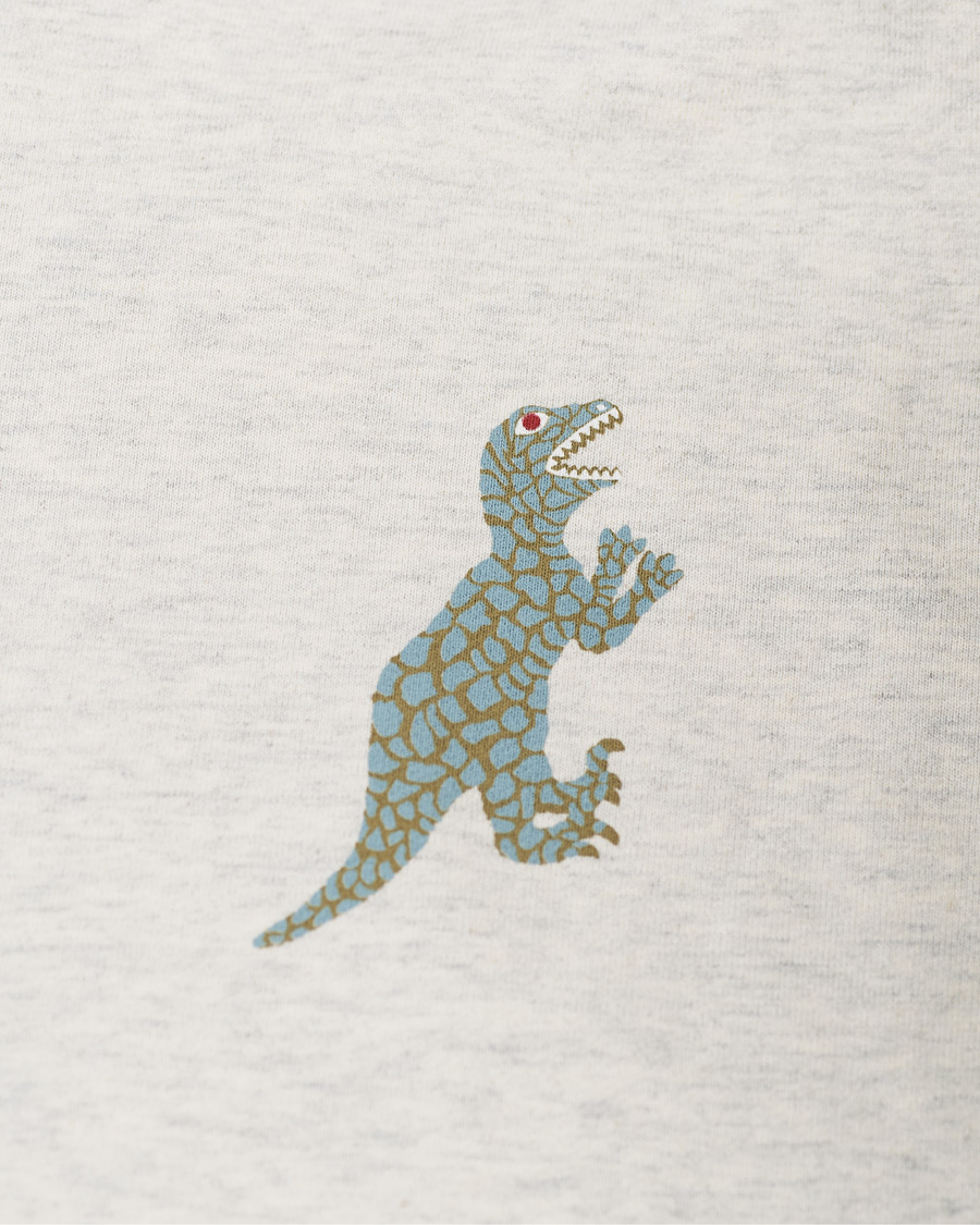 Herre | Trøjer | PS Paul Smith | Regular Fit Dino Hood White