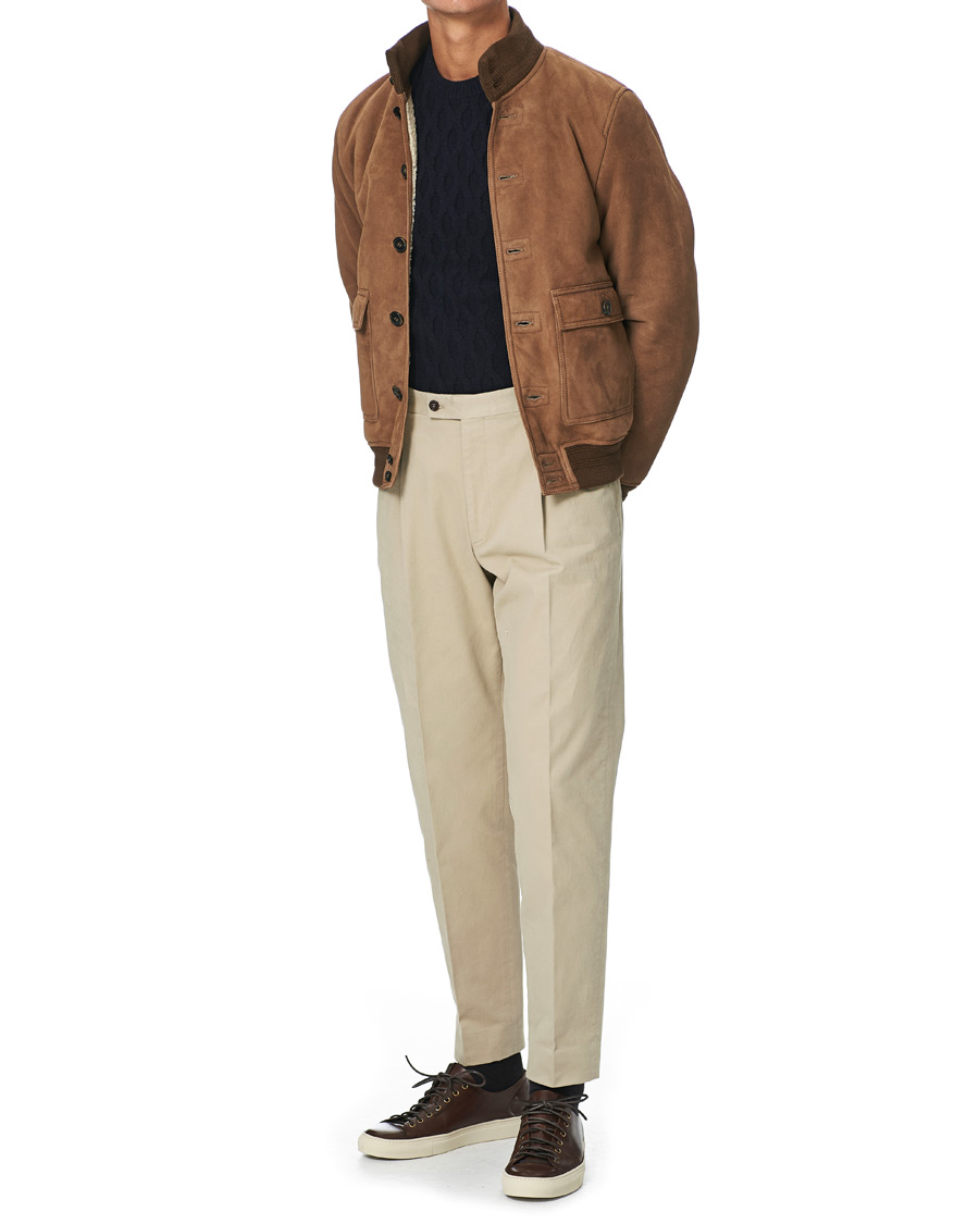 Herre | Jakker | Valstar | Shearling Valstarino Jacket Dark Brown