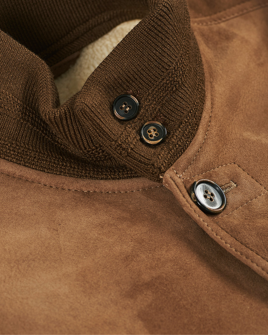 Herre | Jakker | Valstar | Shearling Valstarino Jacket Dark Brown